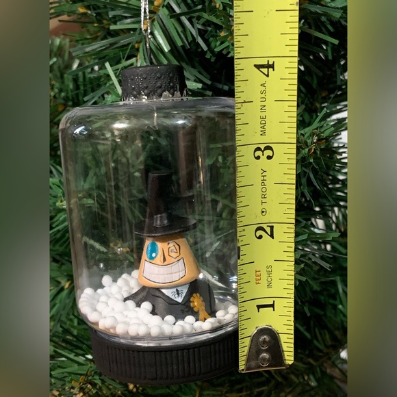 Nightmare Before Christmas The Mayor Christmas Ornament Faux Snow Globe - Picture 9 of 10